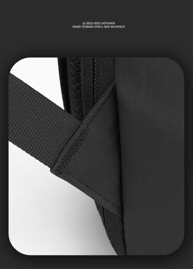 Expandable USB Business Travel Nylon Laptop Backpack product detail