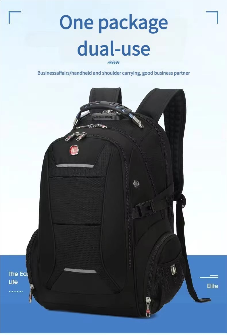 Anti-Theft Water-Resistant Large Capacity Lightweight Modern Oxford Laptop Backpack product detail