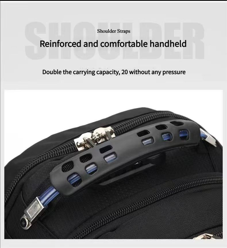 Anti-Theft Water-Resistant Large Capacity Lightweight Modern Oxford Laptop Backpack product detail