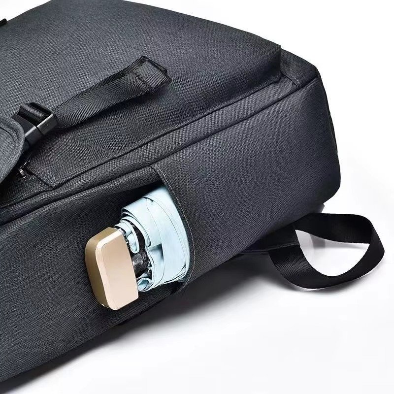 Style Casual Business Flap Laptop Backpack Large Capacity College Student School Travel Computer Backpacks with USB detail image