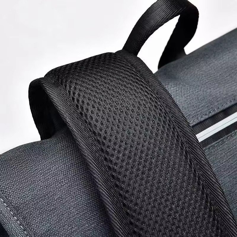 Style Casual Business Flap Laptop Backpack Large Capacity College Student School Travel Computer Backpacks with USB detail image