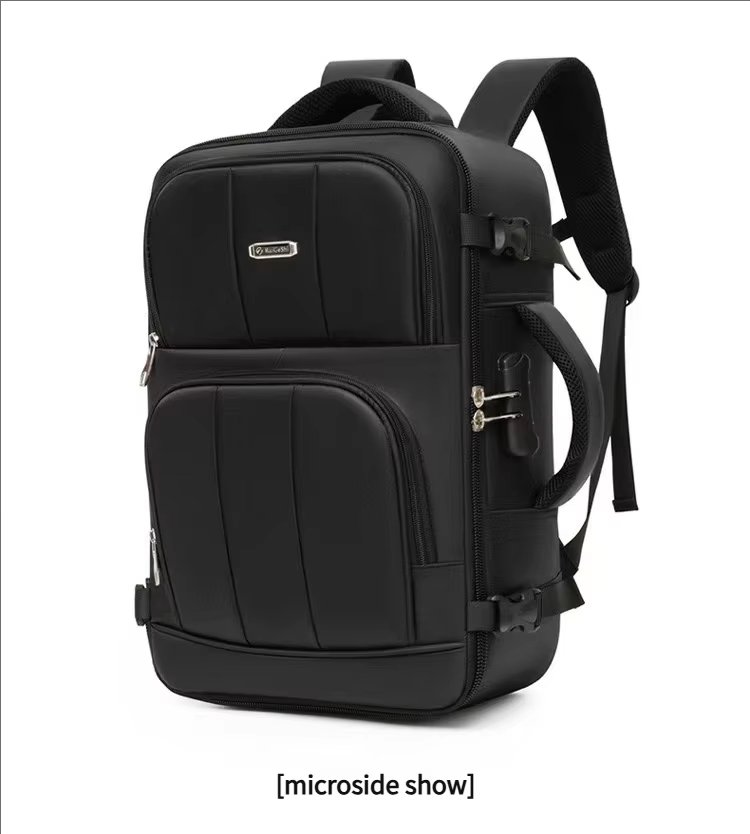 Anti-Theft Water-Resistant Large Capacity Business Travel Nylon Laptop Backpack product detail