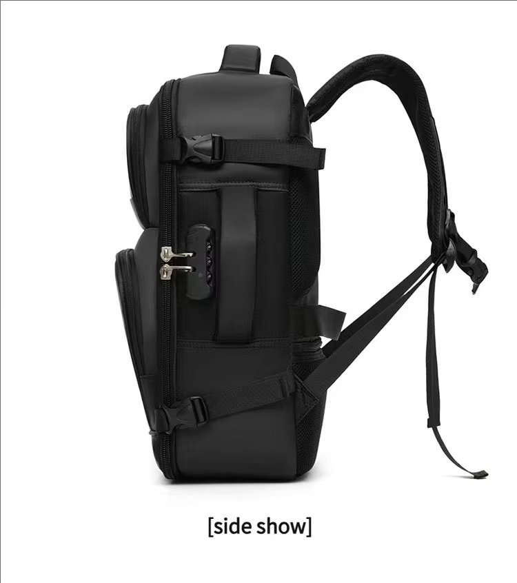 Anti-Theft Water-Resistant Large Capacity Business Travel Nylon Laptop Backpack product detail