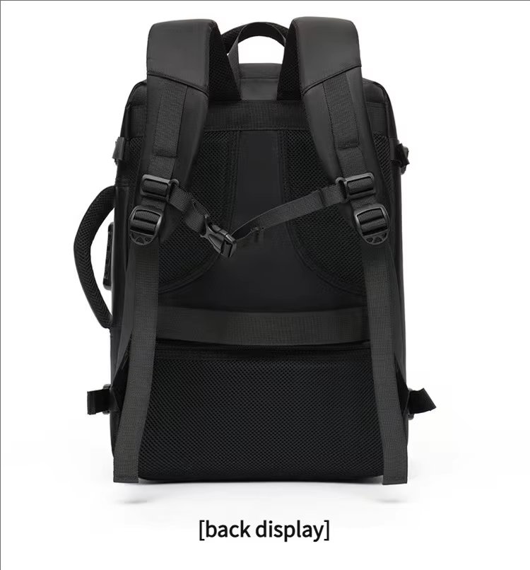 Anti-Theft Water-Resistant Large Capacity Business Travel Nylon Laptop Backpack product detail