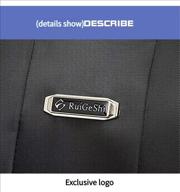 Anti-Theft Water-Resistant Large Capacity Business Travel Nylon Laptop Backpack product detail