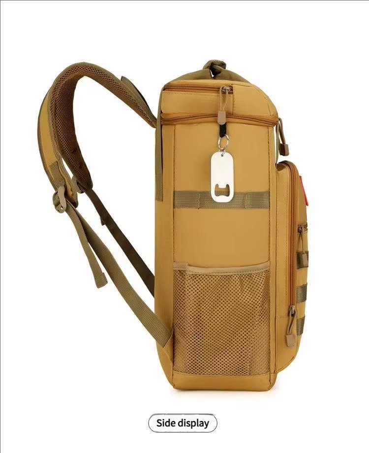 Custom Large Capacity Reusable Insulation Lunch Cooler Backpack Portable Insulated Beer Cans Bag for Picnic Camping Beach - product detail