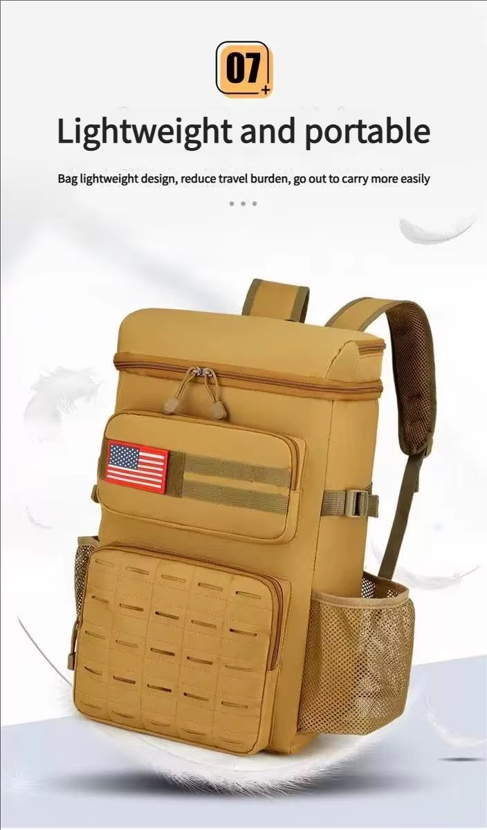 Lightweight Waterproof Thermal Insulation Picnic Beer Bag Ice Pack Outdoor Soft Lunch Cooler Insulated Backpack - product detail