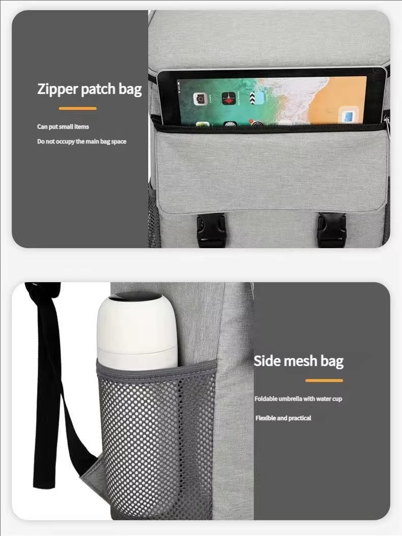 Classic British Style Insulated Thermal Cooler Bag Aluminum Foil Insulation for Lunch with Box - product detail