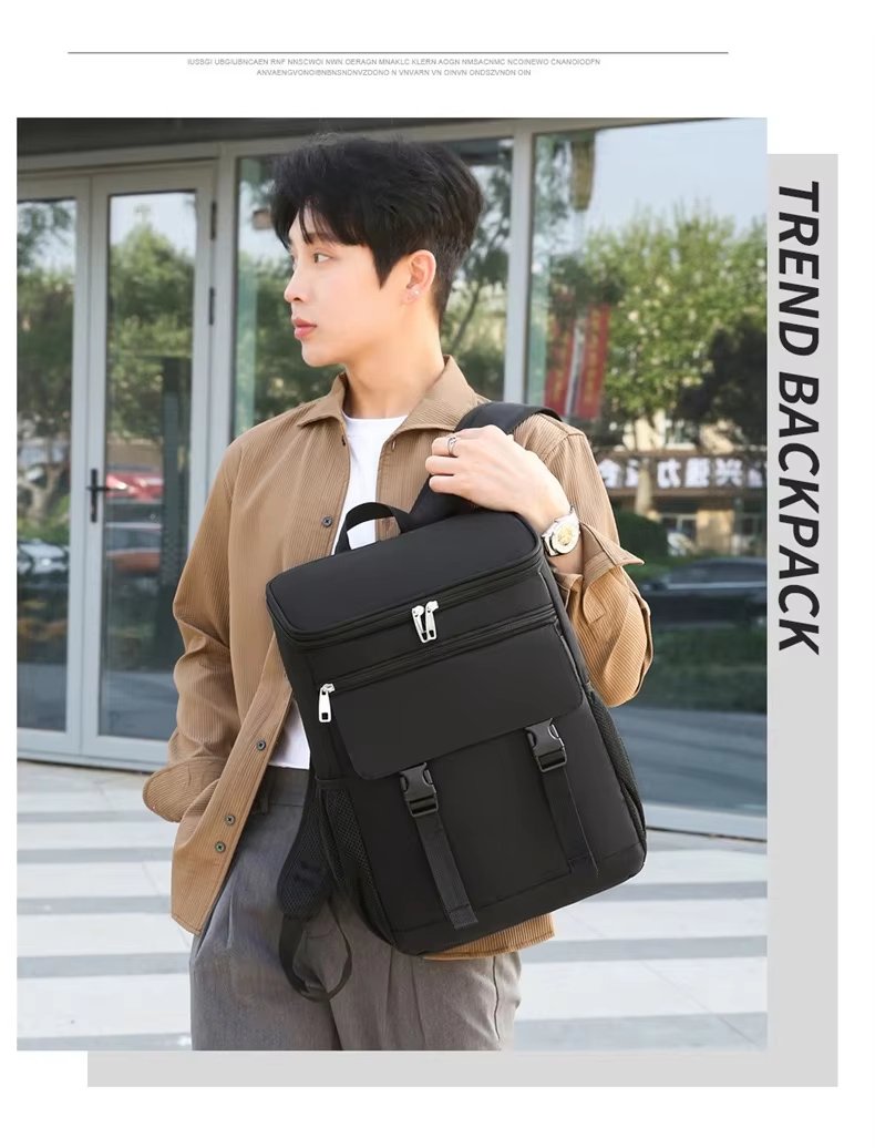 Classic British Style Insulated Thermal Cooler Bag Aluminum Foil Insulation for Lunch with Box - product detail