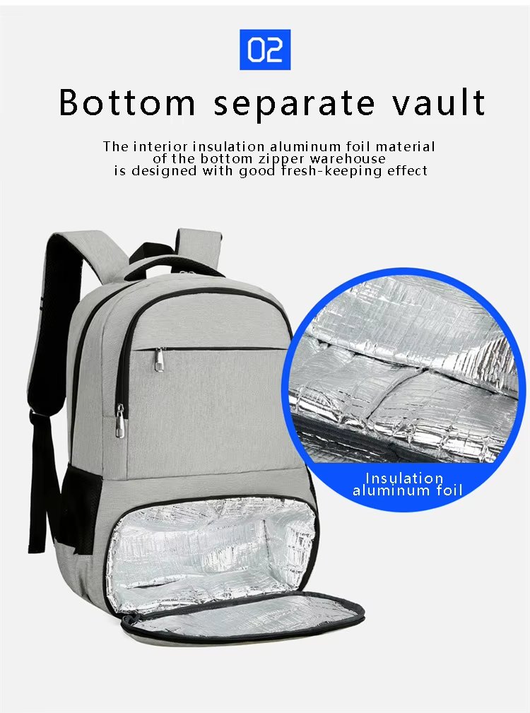 Reusable Large Capacity Thermal Outdoor Insulated Picnic Cooler Backpack Water Resistant Leakproof Cold Shoulder Ice Beer Bag - product detail