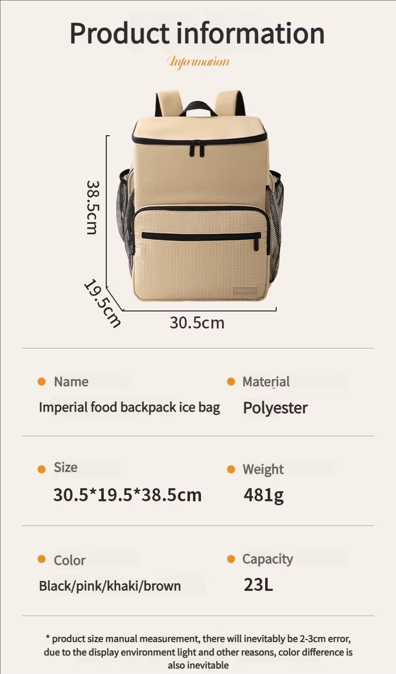Multifunctional Oxford Material Family Lunch Bag Portable Cooler Tote Bento for Kids Box Set with - product detail