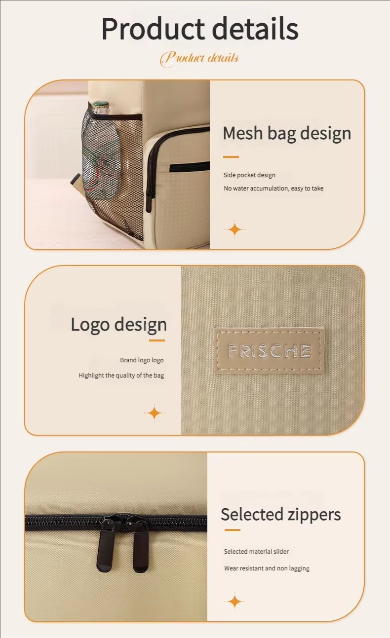 Multifunctional Oxford Material Family Lunch Bag Portable Cooler Tote Bento for Kids Box Set with - product detail