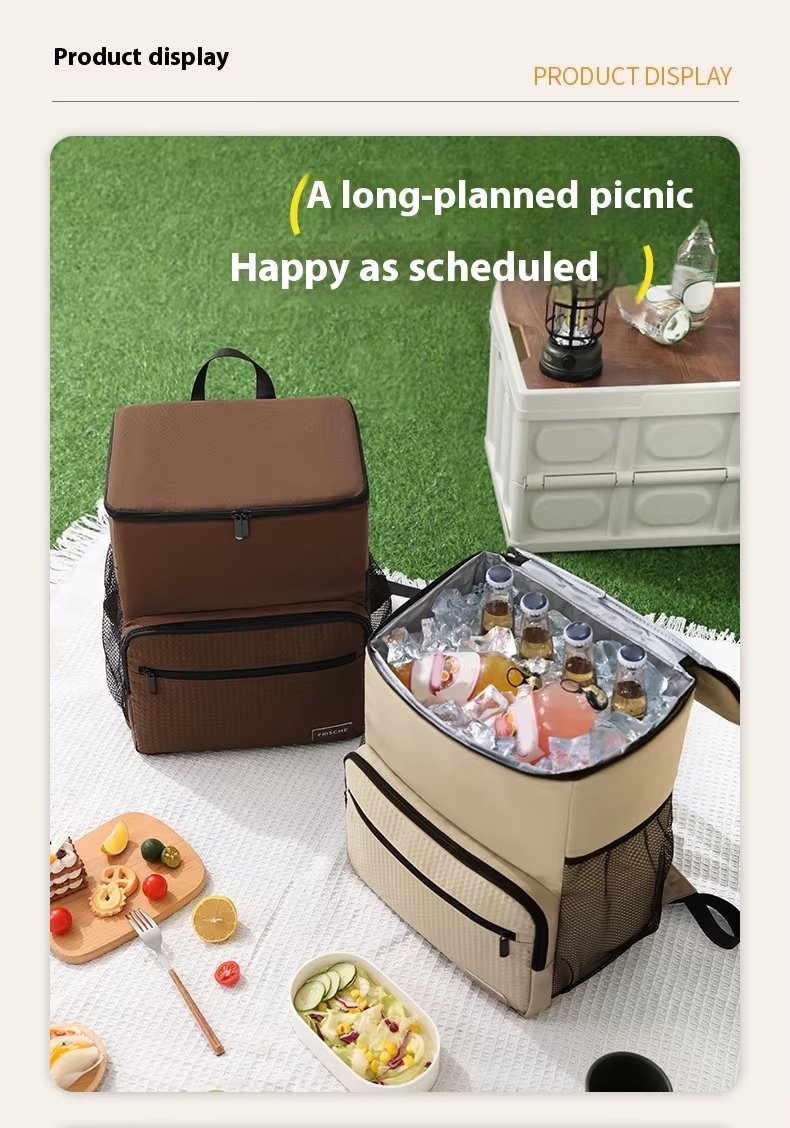 Multifunctional Oxford Material Family Lunch Bag Portable Cooler Tote Bento for Kids Box Set with - product detail