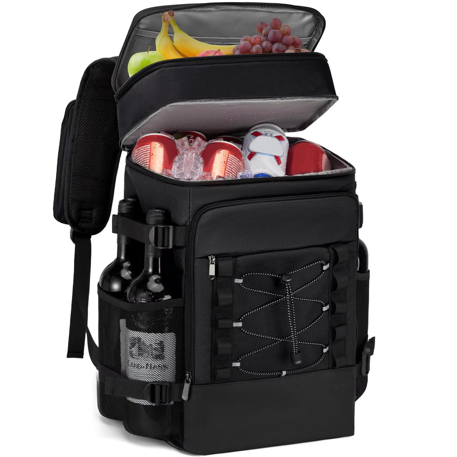 Customized Waterproof Insulated Cooler Backpack Thickened Leakproof Picnic Ice Bag Portable Outdoor Camping Thermal Storage Pack product detail