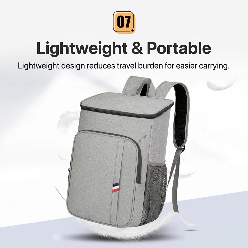 Leak-Proof Insulated Cooler Backpack with Multi-Pocket Storage product detail