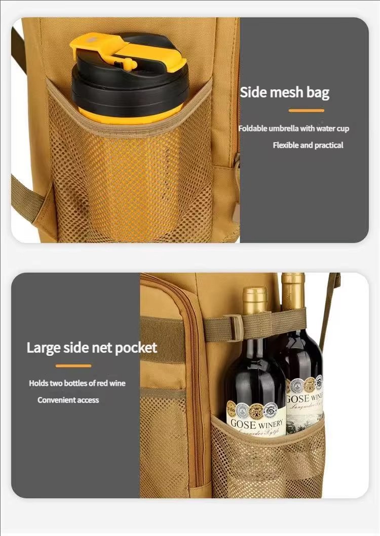 Large Capacity Oxford Waterproof Leak Proof Picnic Lunch Backpacks New Design Soft Insulated Tactical Cooler Bag - product detail