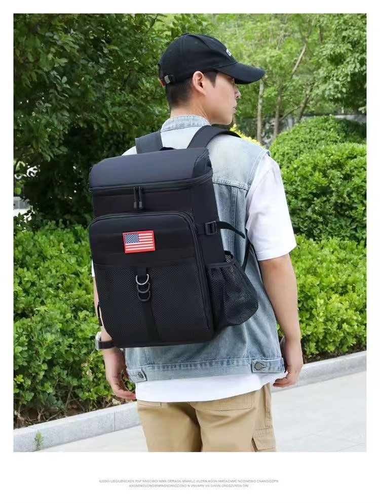 Large Capacity Oxford Waterproof Leak Proof Picnic Lunch Backpacks New Design Soft Insulated Tactical Cooler Bag - product detail