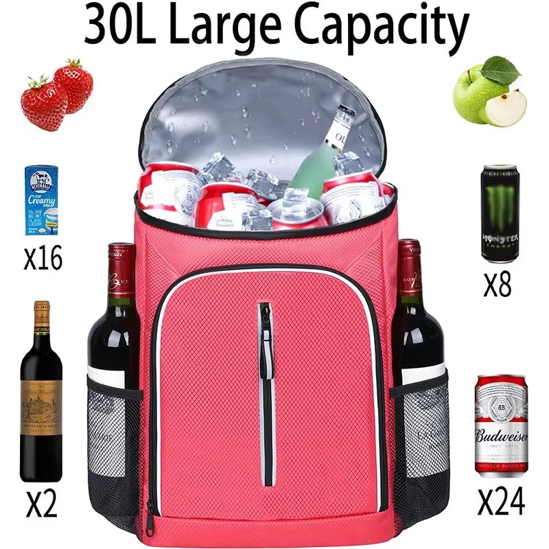 Cooler Backpack with Leak-Proof Horizontal Zipper Design product detail