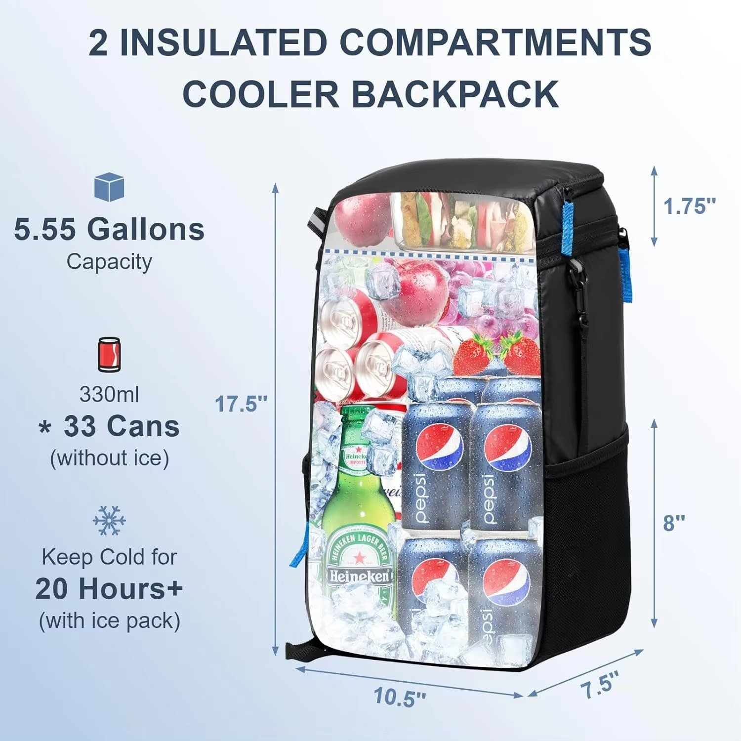 Reusable Double Layer Lunch Box Oxford Cloth Waterproof Insulated Cooler Bag Outdoor Portable Picnic Food Storage Bag - product detail