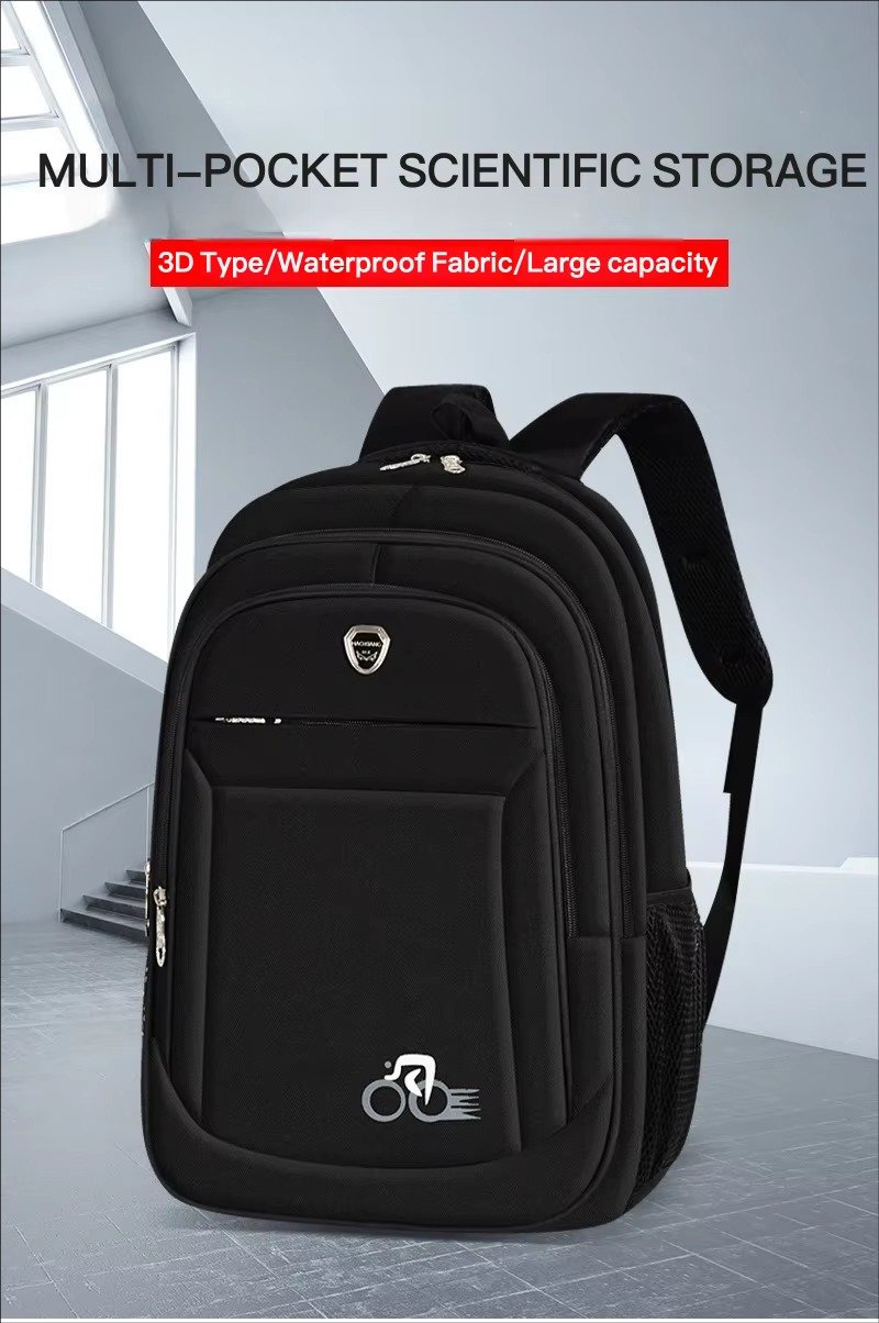 Factory Customized Logo Laptop Backpack Large Capacity Business Computer Bag Multifunctional College Student Schoolbag detail image