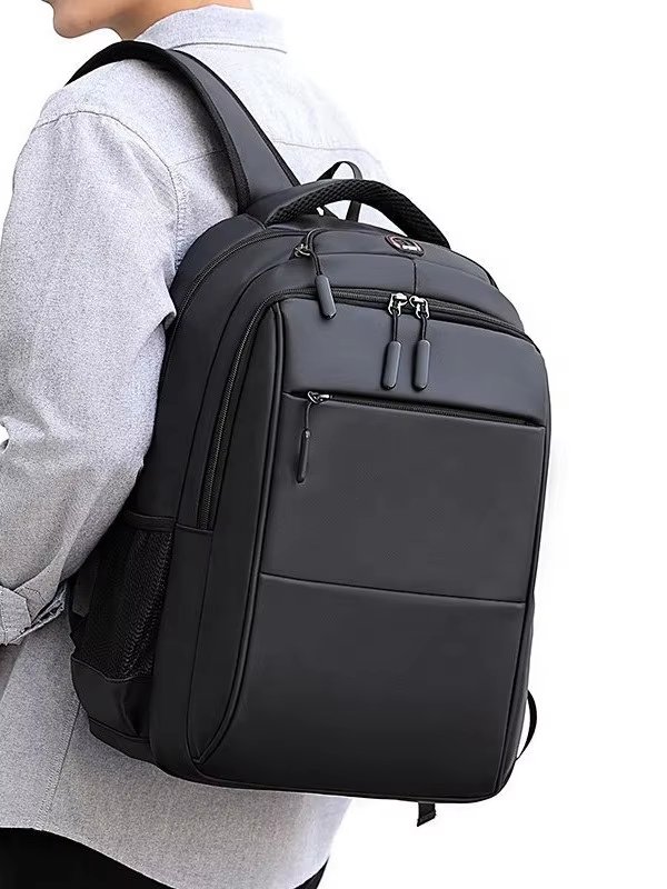 Water-Resistant Large Capacity Business School Nylon Laptop Backpack product detail
