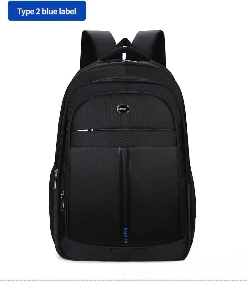 Water-Resistant Large Capacity Outdoor Business School Nylon Laptop Backpack product detail