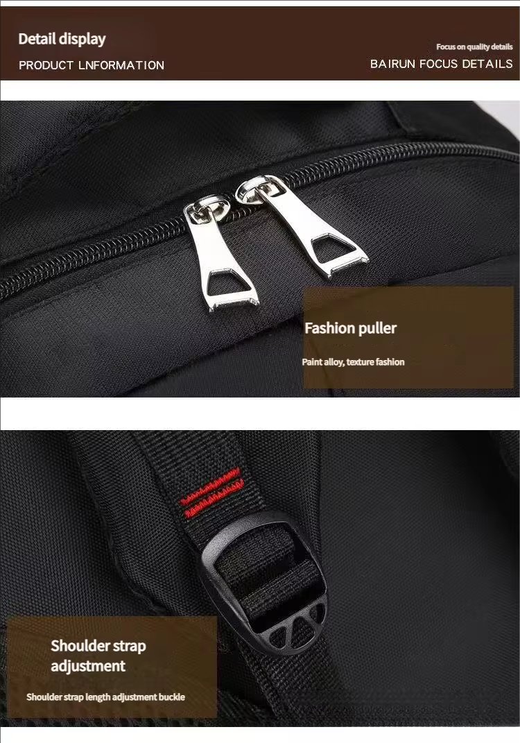 Water-Resistant Large Capacity Outdoor Business School Nylon Laptop Backpack product detail