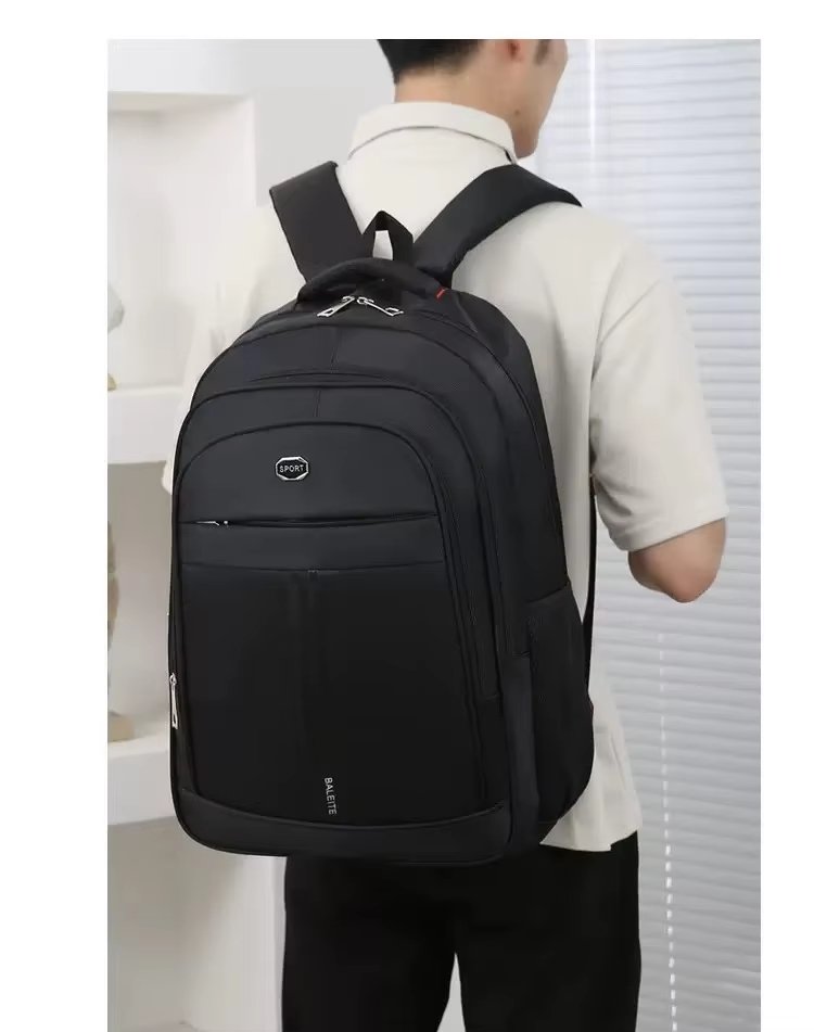 Water-Resistant Large Capacity Outdoor Business School Nylon Laptop Backpack product detail
