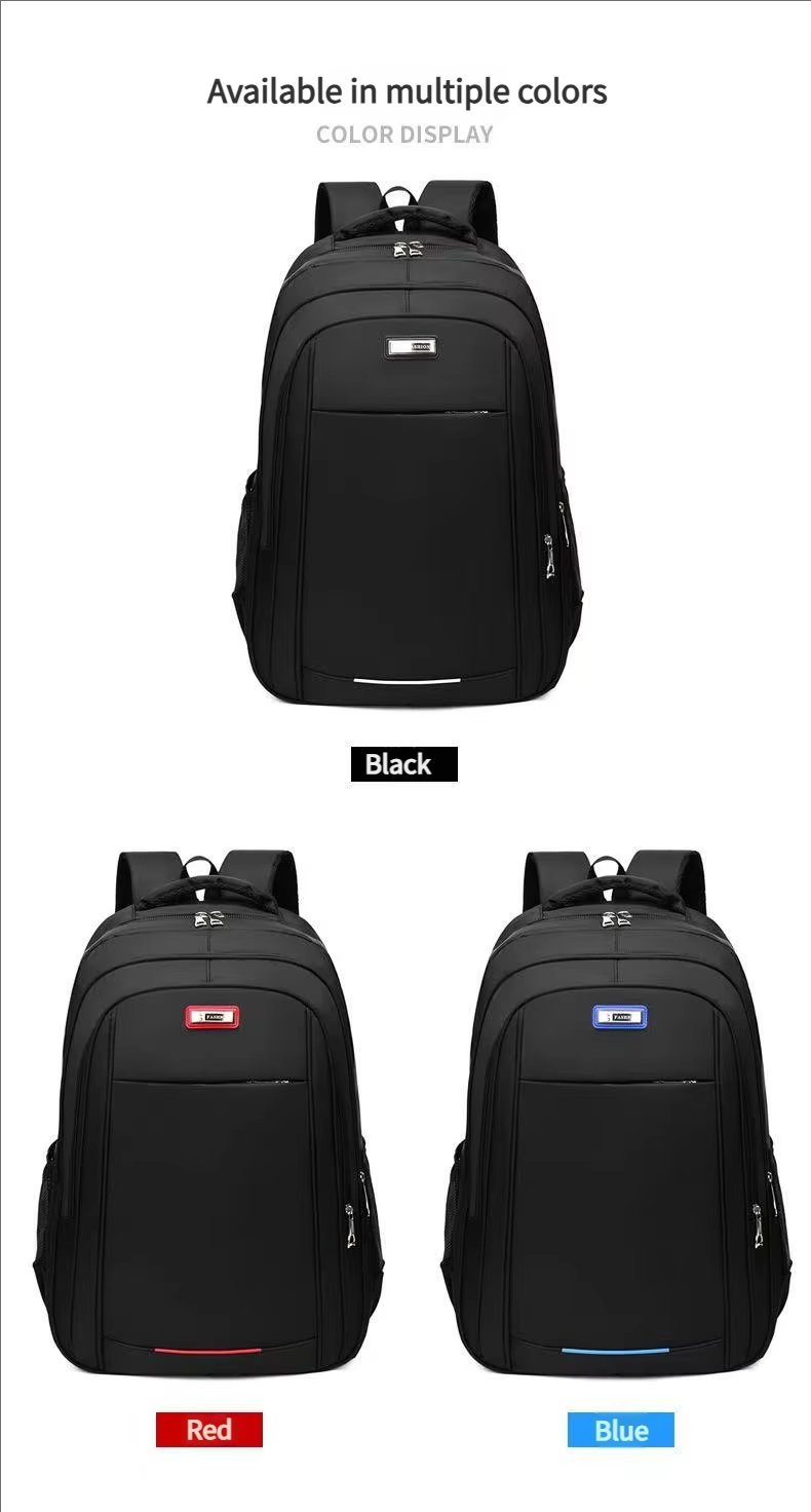 Water-Resistant Large Capacity Business Travel School Oxford Laptop Backpack product detail