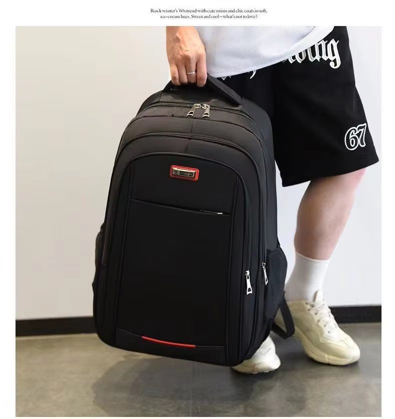 Water-Resistant Large Capacity Business Travel School Oxford Laptop Backpack product detail