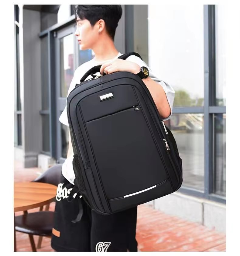 Water-Resistant Large Capacity Business Travel School Oxford Laptop Backpack product detail