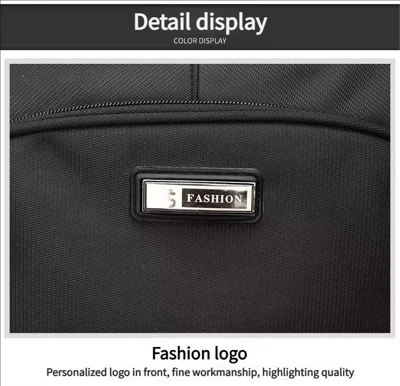 Water-Resistant Large Capacity Business Travel School Oxford Laptop Backpack product detail