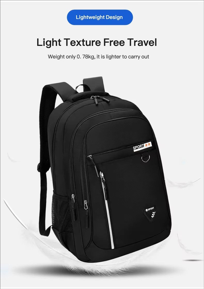Multifunctional Large Capacity Business Laptop Backpack Teen College Student School Bag Casual Outdoor Travel Rucksack detail image