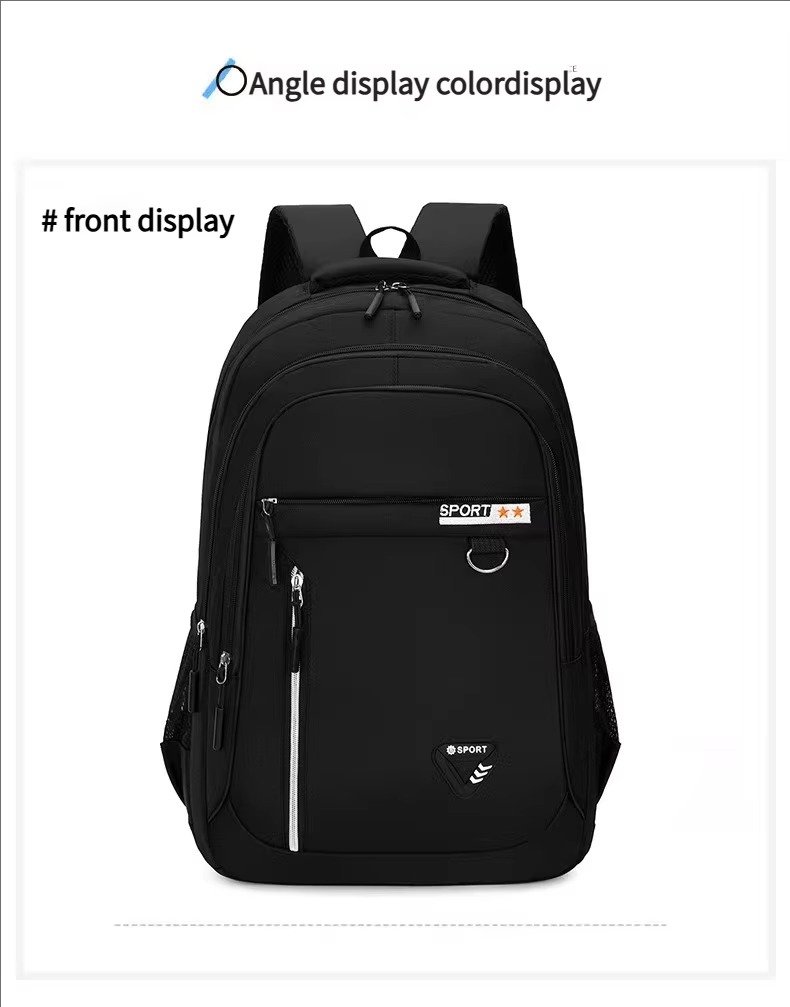 Multifunctional Large Capacity Business Laptop Backpack Teen College Student School Bag Casual Outdoor Travel Rucksack detail image