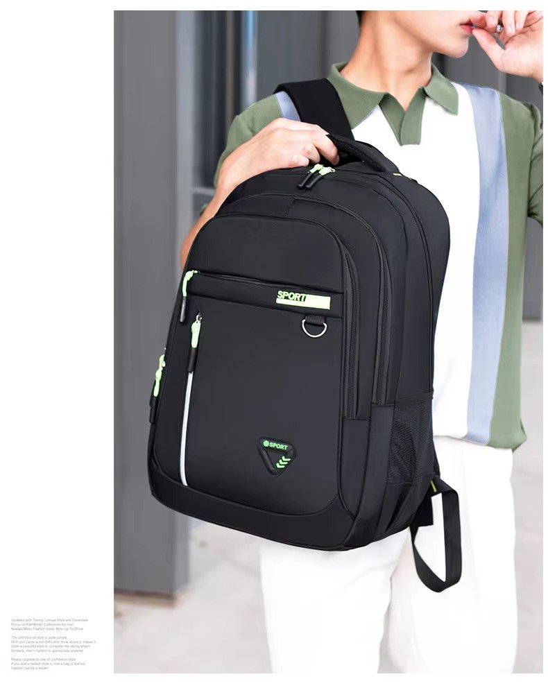 Multifunctional Large Capacity Business Laptop Backpack Teen College Student School Bag Casual Outdoor Travel Rucksack detail image
