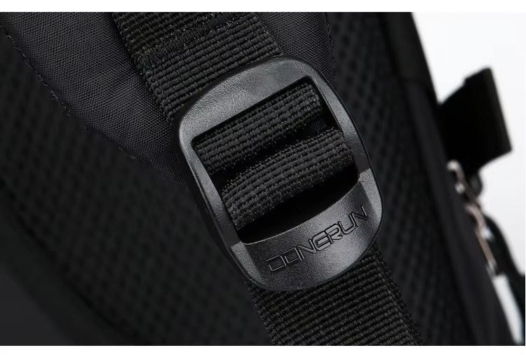 Custom Logo Anti-Theft Waterproof Nylon Laptop Backpack College Schoolbag Multifunctional Outdoor Sports Leisure Travel Rucksack detail image