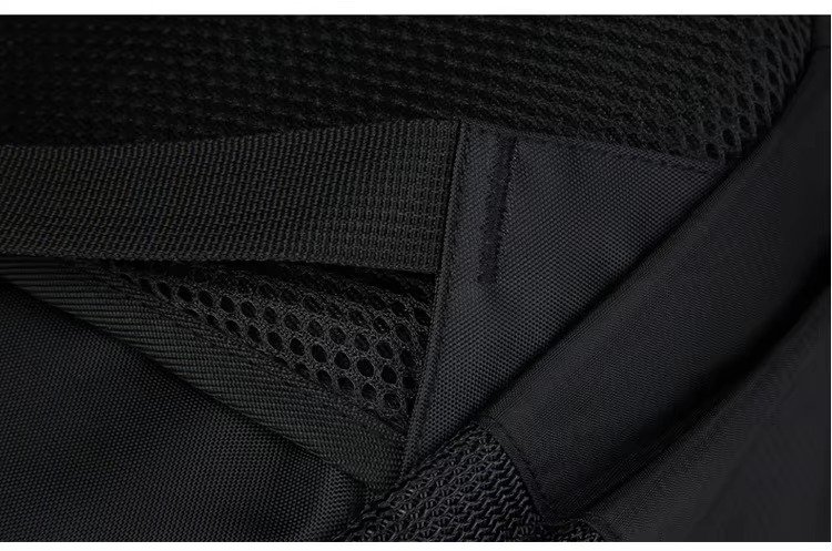 Custom Logo Anti-Theft Waterproof Nylon Laptop Backpack College Schoolbag Multifunctional Outdoor Sports Leisure Travel Rucksack detail image
