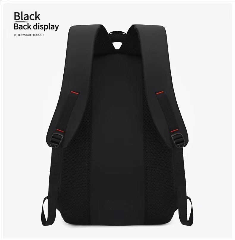 Custom Logo Durable Waterproof Oxford Laptop Backpack For Business Travel Lightweight Large Capacity College Student School Bag detail image