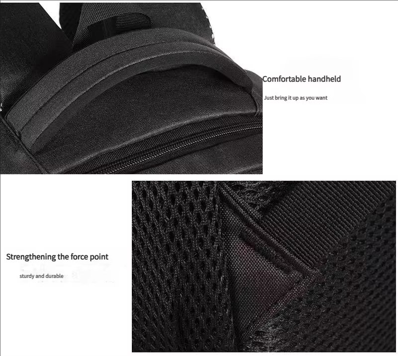 Water-Resistant Large Capacity USB Modern Business Oxford Laptop Backpack product detail
