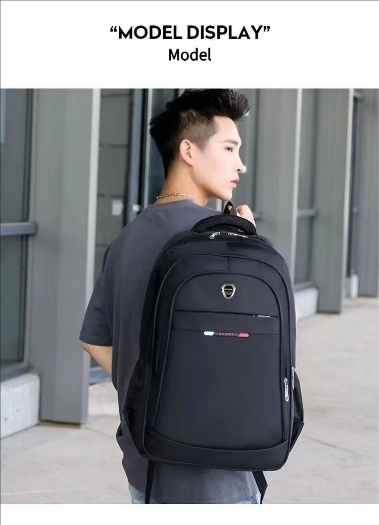Water-Resistant Large Capacity Outdoor Business Travel Oxford Laptop Backpack product detail