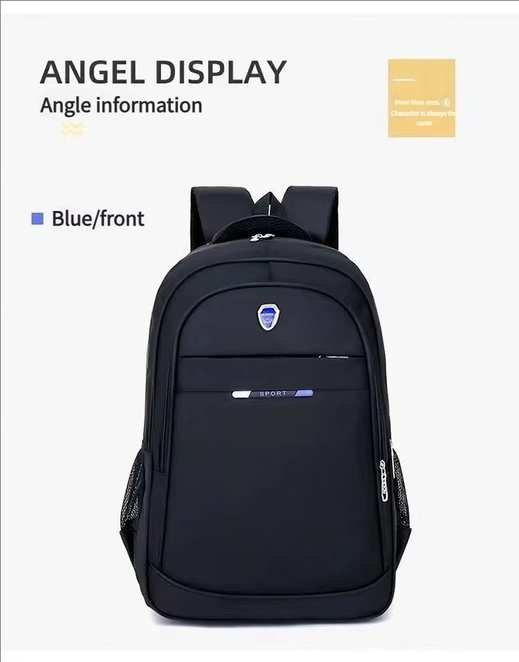 Water-Resistant Large Capacity Outdoor Business Travel Oxford Laptop Backpack product detail