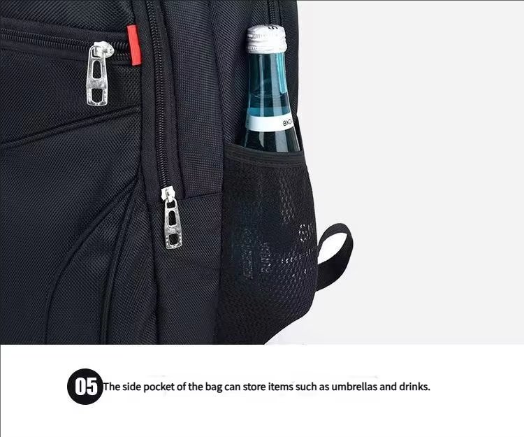 Water-Resistant Large Capacity Business Travel School Oxford Laptop Backpack product detail