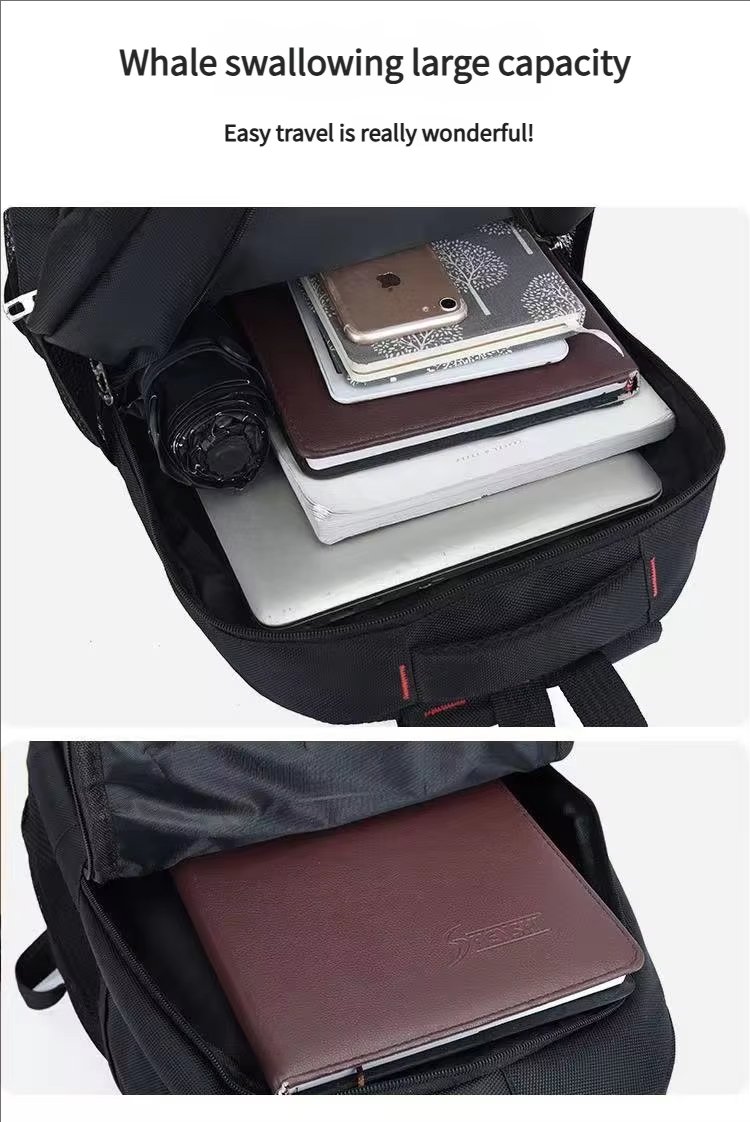 Water-Resistant Large Capacity Business Travel School Oxford Laptop Backpack product detail