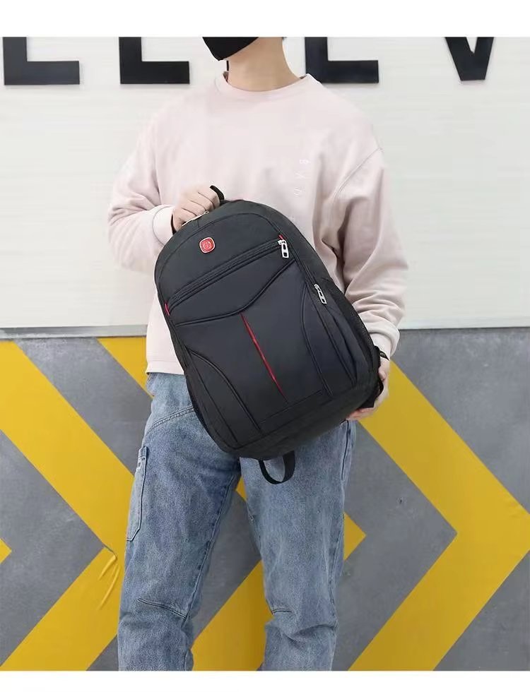 Water-Resistant Large Capacity Business Travel School Oxford Laptop Backpack product detail
