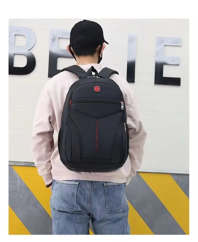 Water-Resistant Large Capacity Business Travel School Oxford Laptop Backpack product detail