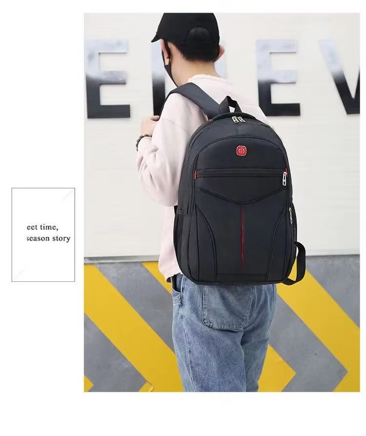 Water-Resistant Large Capacity Business Travel School Oxford Laptop Backpack product detail