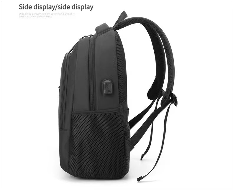 Anti-Theft Water-Resistant Large Capacity USB Modern Oxford Laptop Backpack product detail