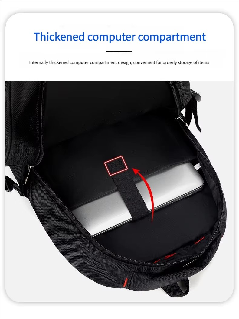 Large Capacity Outdoor Business Travel School Oxford Laptop Backpack product detail