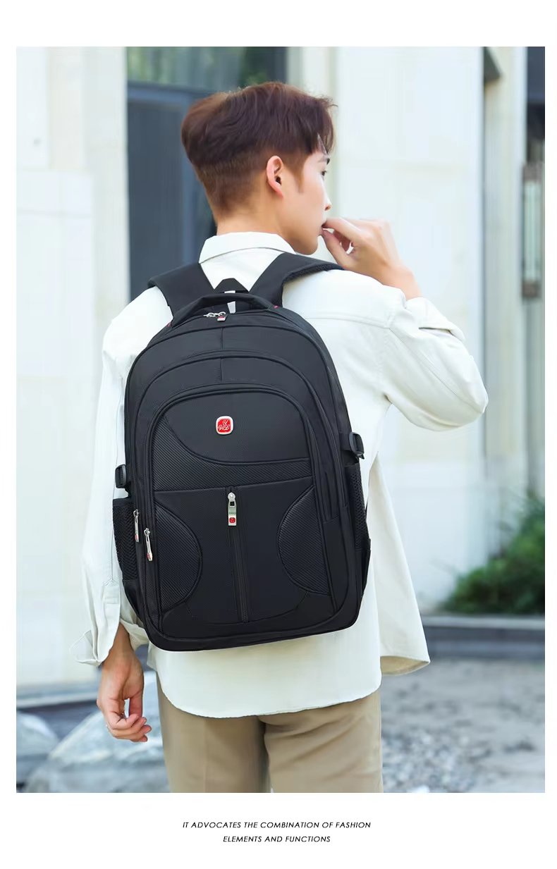Large Capacity Outdoor Business Travel School Oxford Laptop Backpack product detail