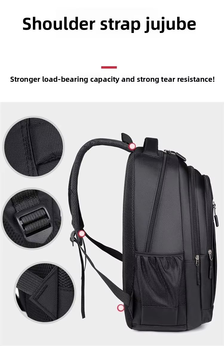 Water-Resistant Large Capacity Business Travel School Oxford Laptop Backpack product detail